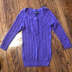 American Eagle Size Small Purple Sweater